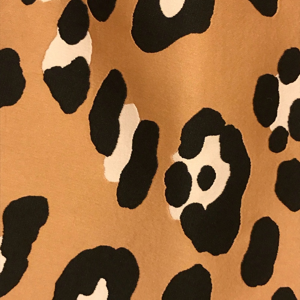 Adam Lippes Leopard Jacquard Mini Skirt - Picture 4 of 6